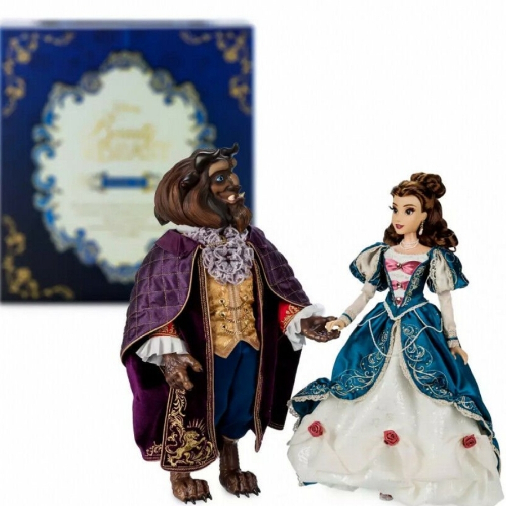 Disney Beauty and The Beast 30th Anniversary Doll Set - NIB- 1 of 1800